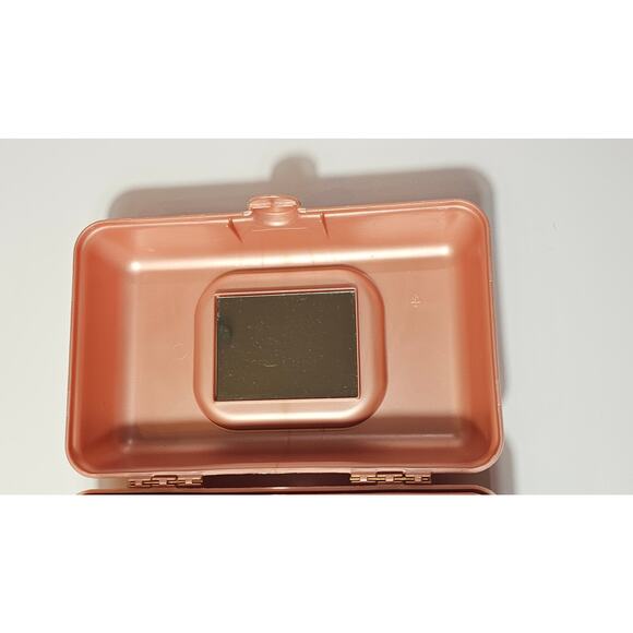 Caboodles Pretty in Petite Makeup Cosmetic Case Rose Gold Glitter Handle - Picture 6 of 12